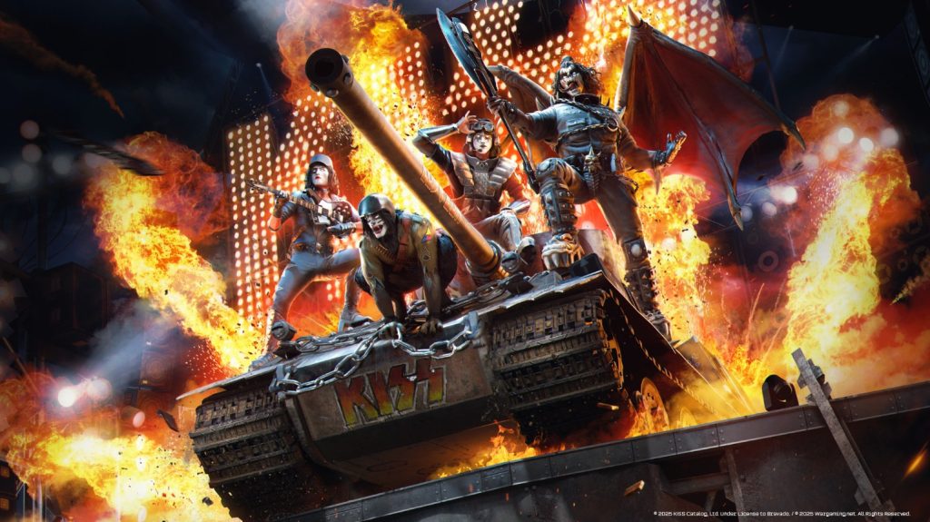 ‘World of Tanks Modern Armor’ faz colaboração com o Kiss em novo evento do game