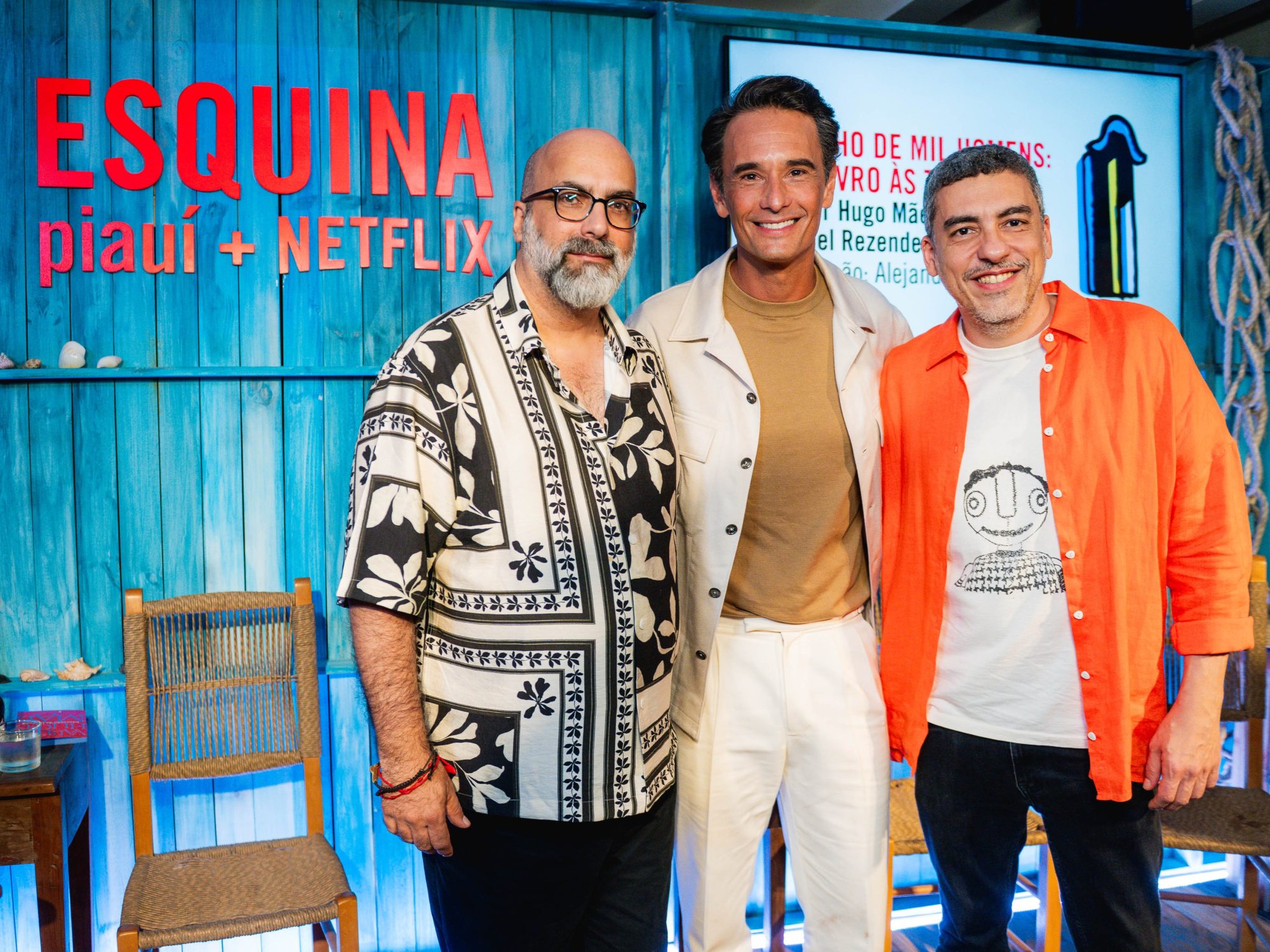 Netflix apresenta adaptação de O Filho de Mil Homens durante a Flip 2025