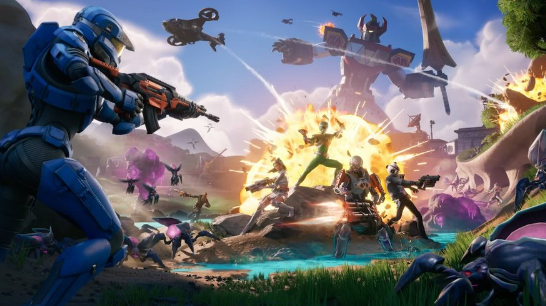‘Fortnite’ anuncia collab com Power Rangers