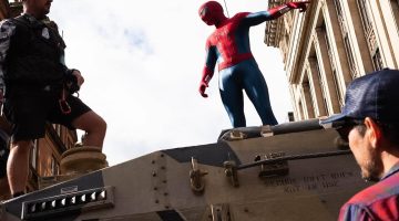 Tom Holland dá spoilers de ‘Homem-Aranha: Um Novo Dia’ postando fotos dos bastidores