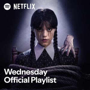 ‘Wandinha’ ganha playlist oficial no Spotify com faixas inéditas e surpresas sombrias