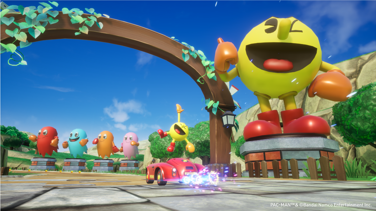 PAC-MAN invade Sonic Racing: CrossWorlds em trailer inédito da SEGA