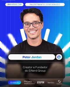 Ei Nerd: Peter Jordan confirma presença no CEEX 2025 e promete levar o ...