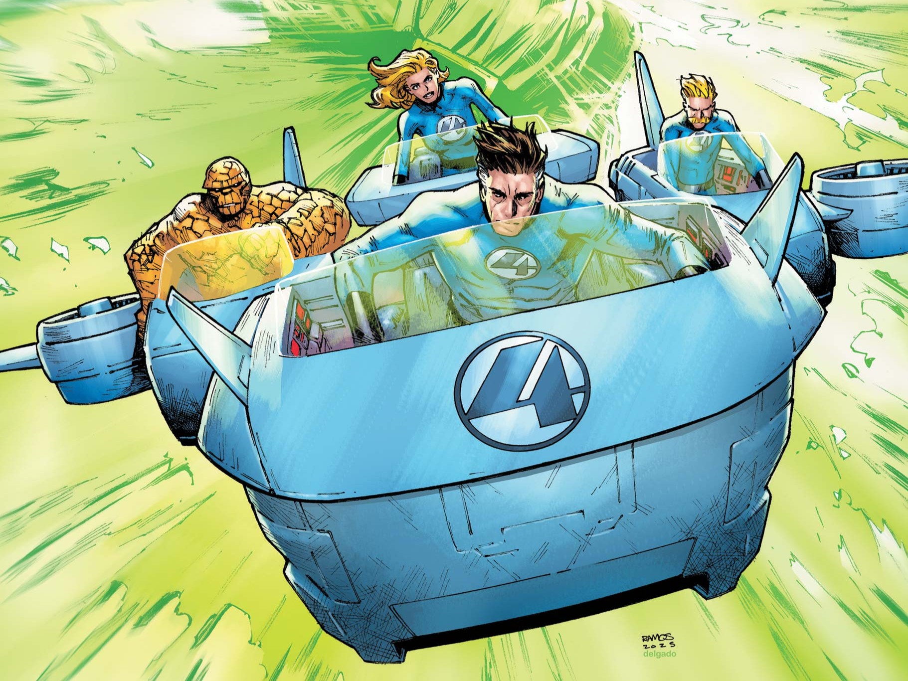 Quarteto Fantástico rumo à Antártida em ‘Fantastic Four (2025) #3’