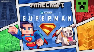 Minecraft recebe DLC com temática de Superman