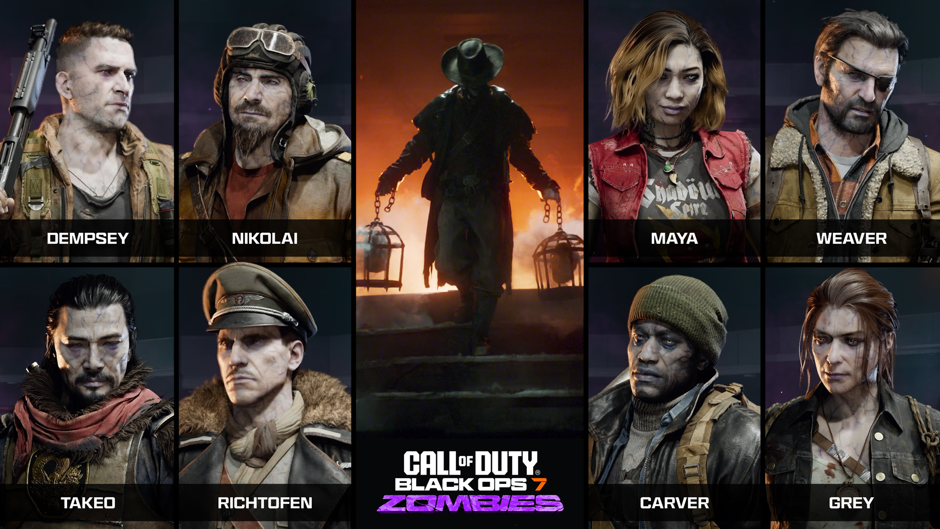 Shadowsmith Cod Call of Duty Black Ops 7 - Protagonistas do Modo Zombies são revelados