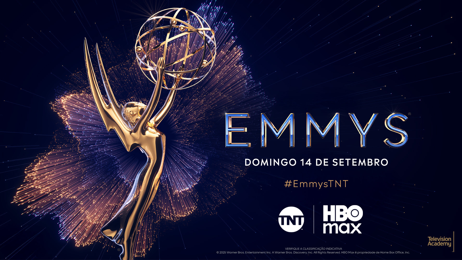 Emmy 2025: TNT e HBO Max transmitem ao vivo neste domingo