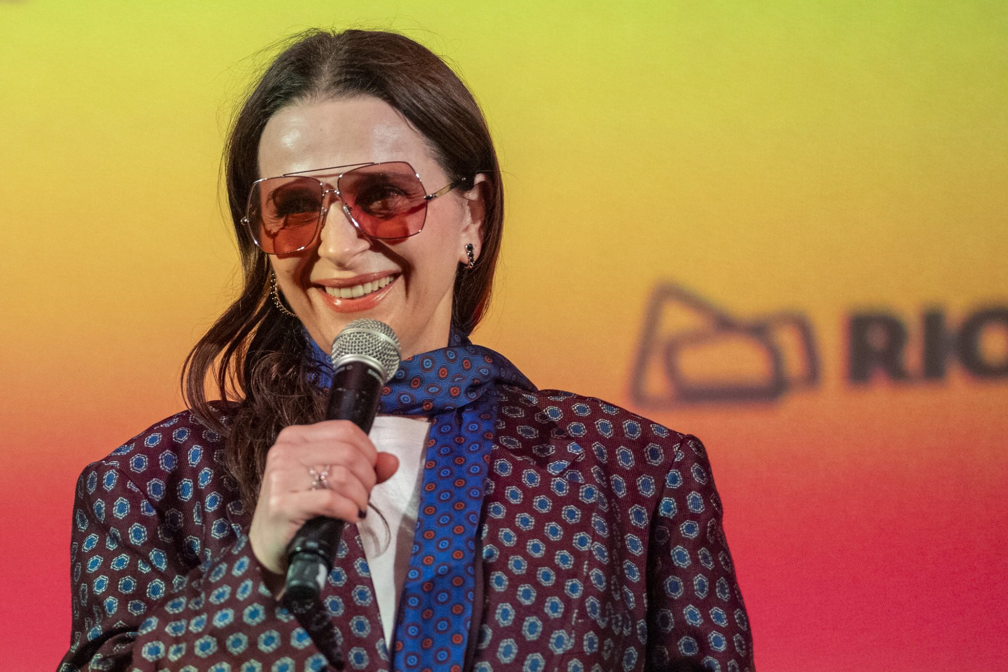 Juliette Binoche revela no Festival do Rio que sonha filmar no Brasil