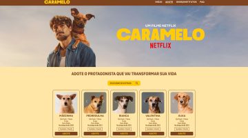 Netflix lança campanha de adoção inspirada no filme ‘Caramelo’: encontre o cãozinho que vai transformar sua vida!