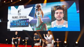 ‘Um Cabra Bom de Bola’: animação da Sony encanta o público do Imagineland On The Road com humor e brasilidade
