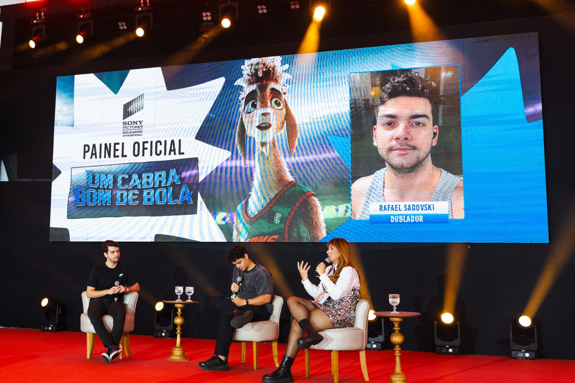 ‘Um Cabra Bom de Bola’: animação da Sony encanta o público do Imagineland On The Road com humor e brasilidade