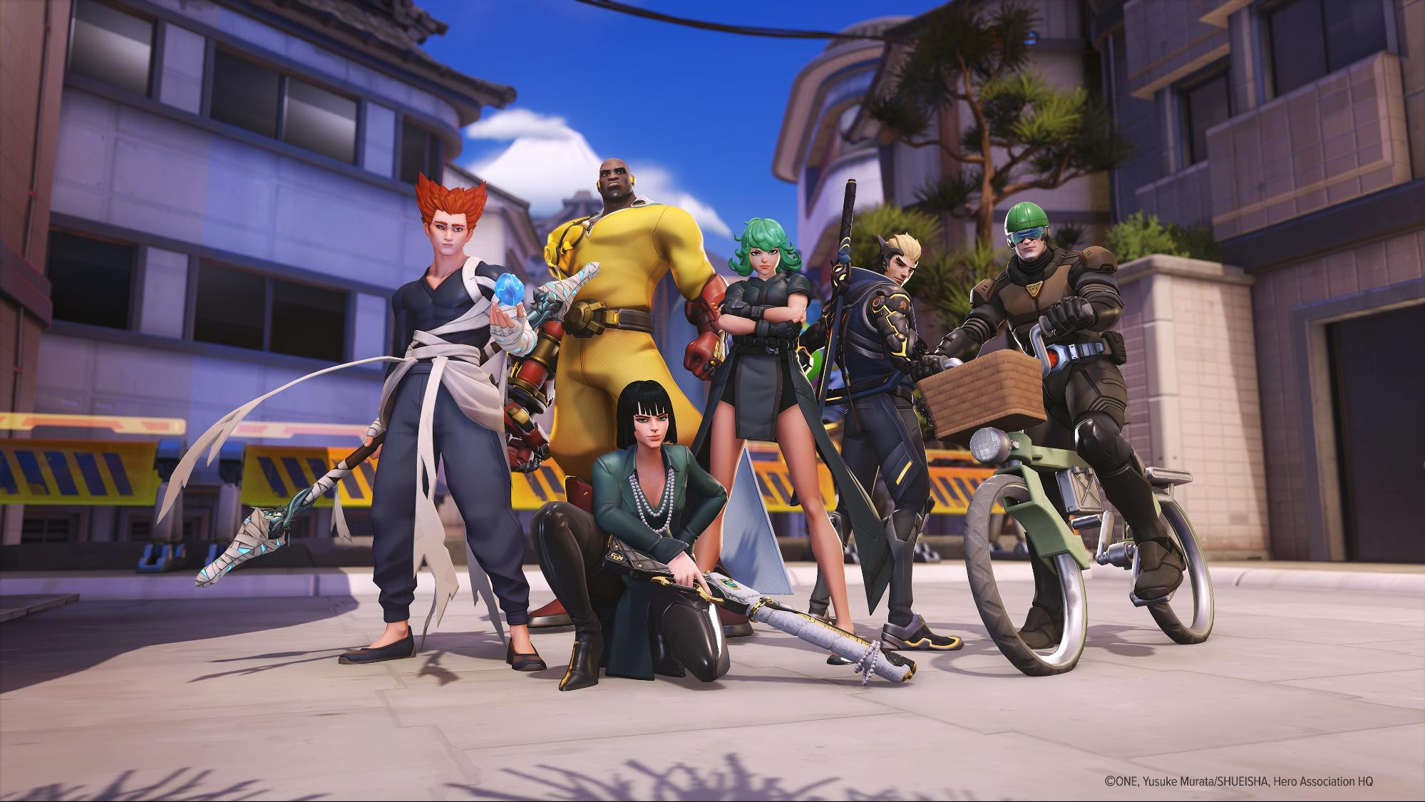 Overwatch 2 anuncia novo collab com One Punch Man