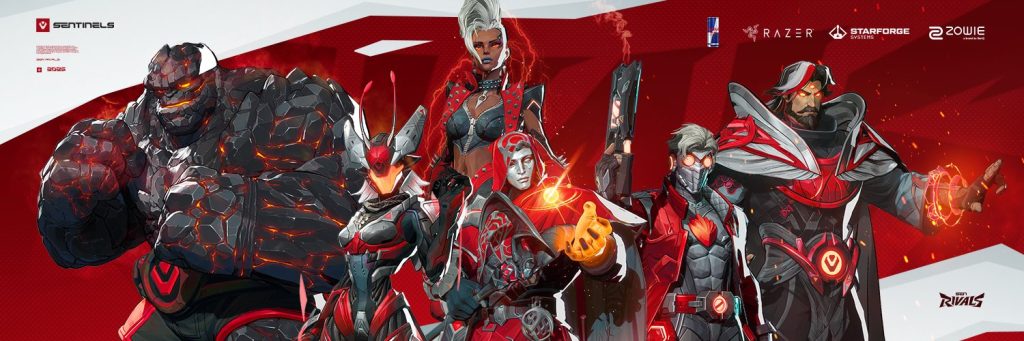 Sentinels anuncia saída do cenário competitivo de Marvel Rivals