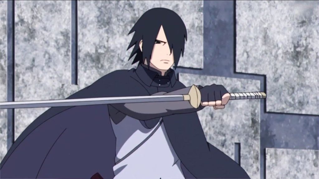 Nova Espada do Sasuke em ‘Boruto: Two Blue Vortex’ é Reforjada com Técnica do Futuro e Ganha Sistema Anti-Furto Inédito