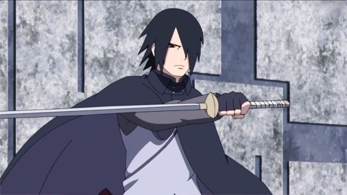 Nova Espada do Sasuke em ‘Boruto: Two Blue Vortex’ é Reforjada com Técnica do Futuro e Ganha Sistema Anti-Furto Inédito