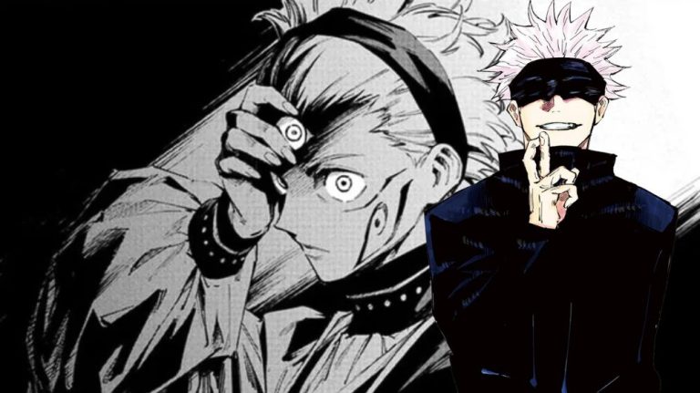 Maru e Satoru Gojo de Jujutsu Kaisen
