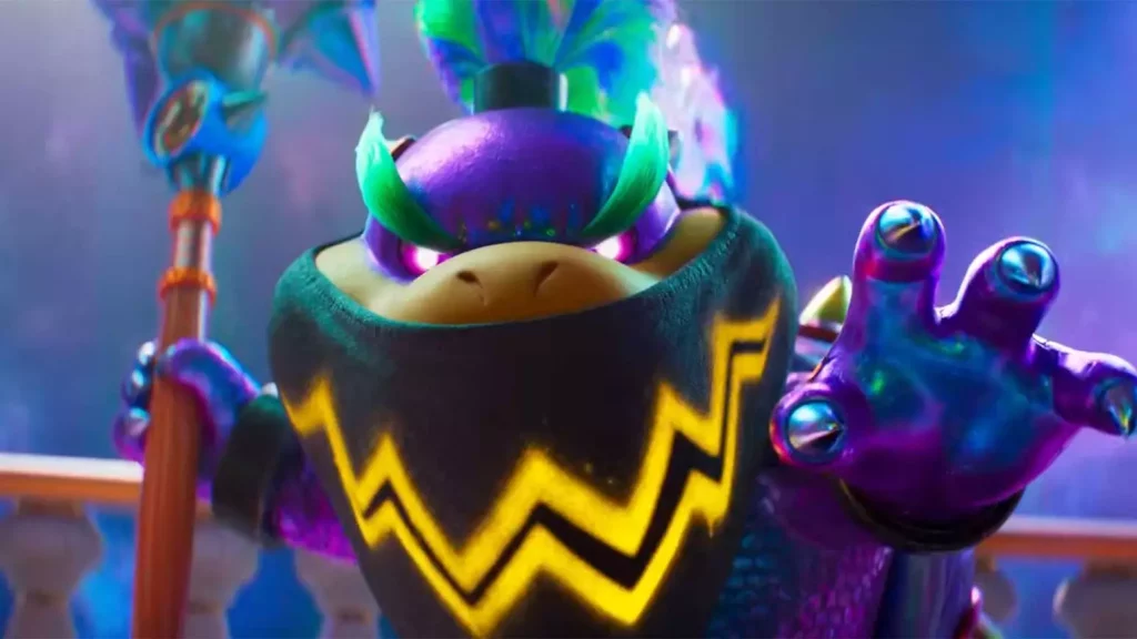 Bowser Jr. em "Super Mario Galaxy, o Filme"