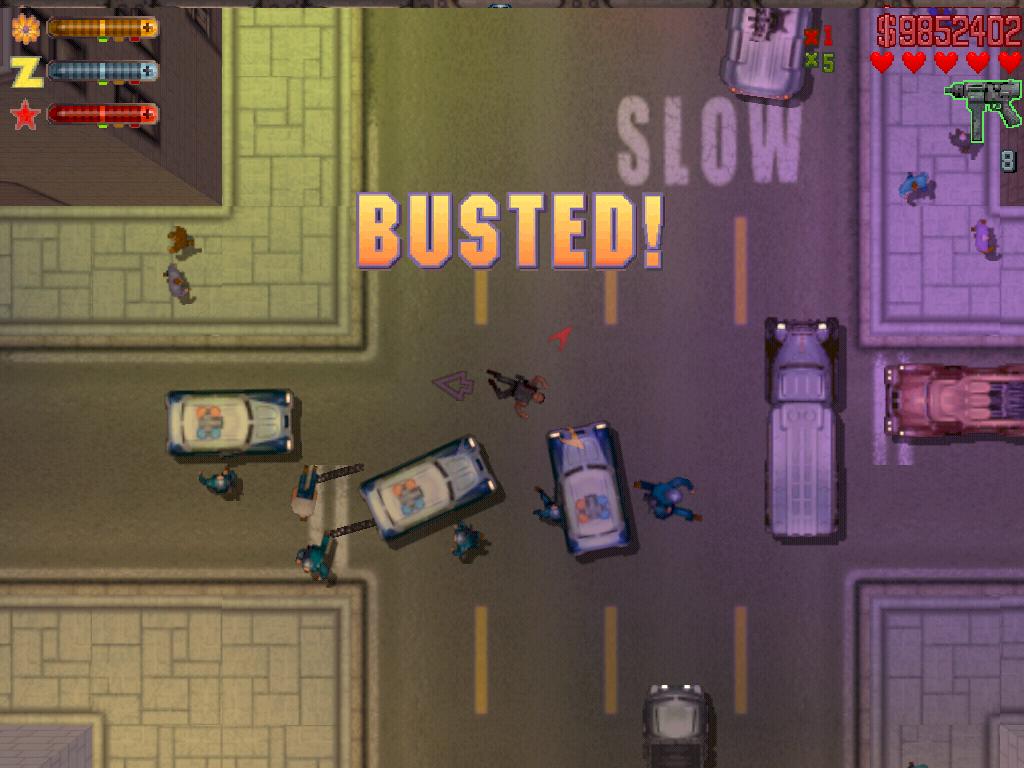 Cena aérea de GTA 2