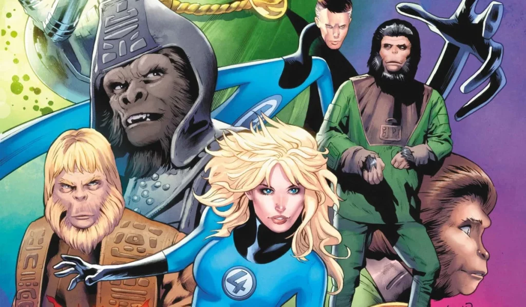 Marvel anuncia crossover “Planeta dos Macacos vs. Quarteto Fantástico” para 2026