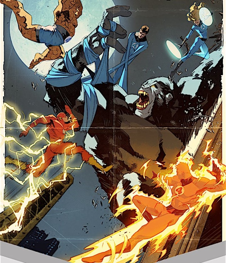 Quarteto Fantástico e Flash 