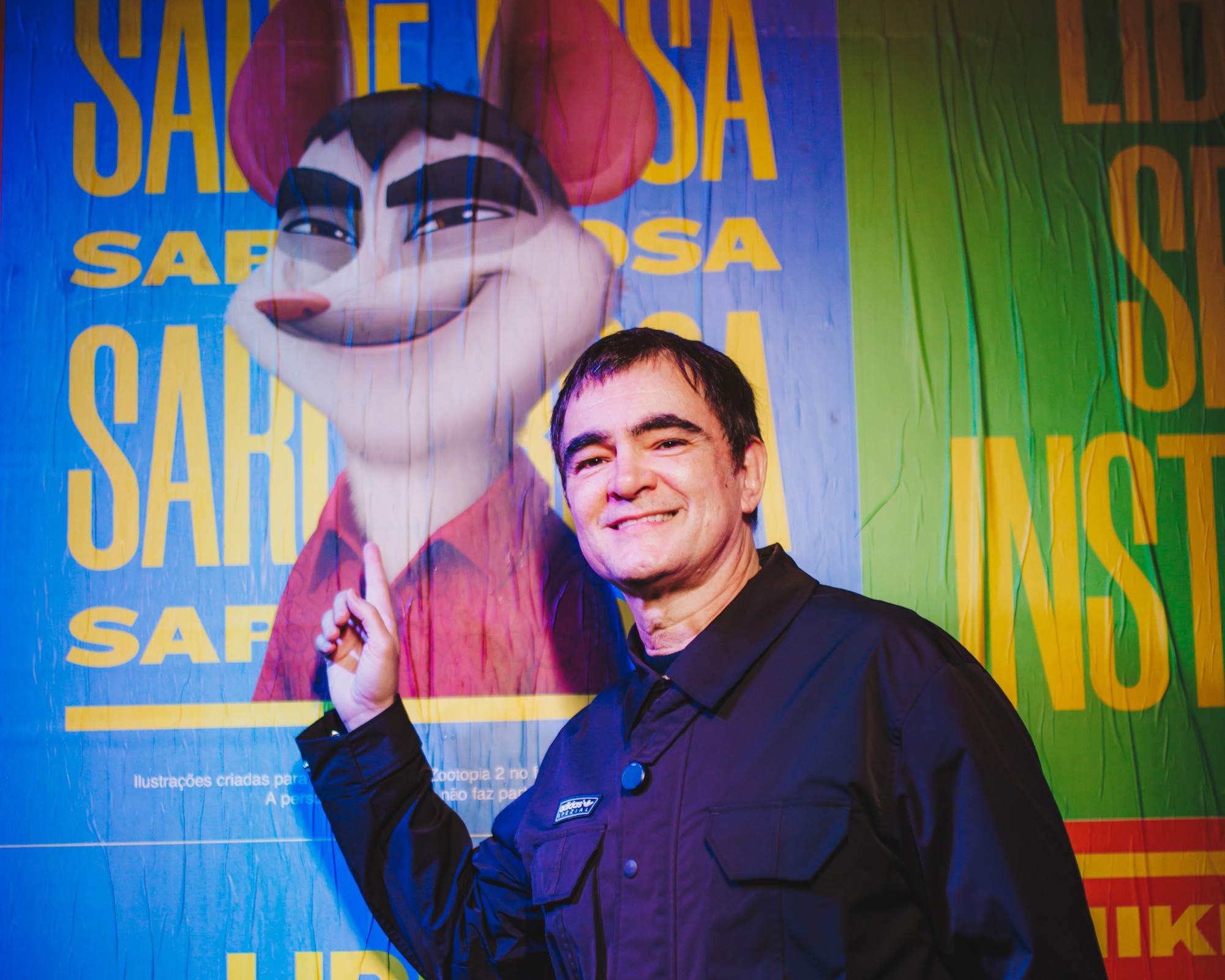 Samuel Rosa ganha versão animal em ação da Disney durante o Rock The Mountain
