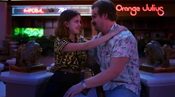 David Harbour e Millie Bobby Brown se reencontram na pré-estreia da última temporada de ‘Stranger Things’