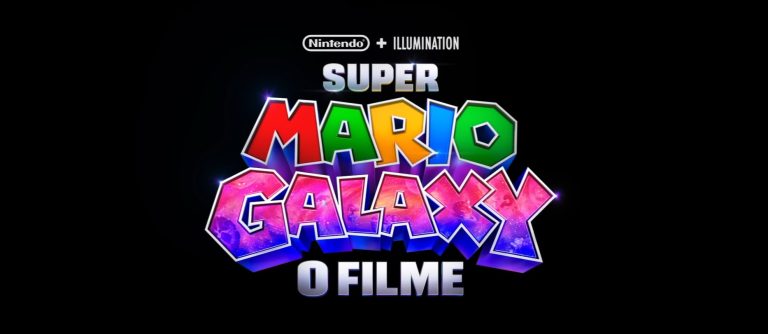 Logo de "Super Mario Galaxy, O Filme"