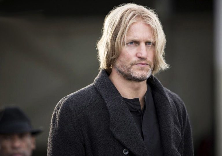 Woody Harrelson como Haymitch em Jogos Vorazes