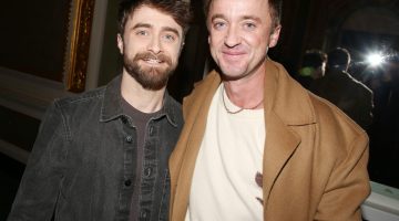 Daniel Radcliffe e Tom Felton protagonizam reencontro emocionante em Nova York