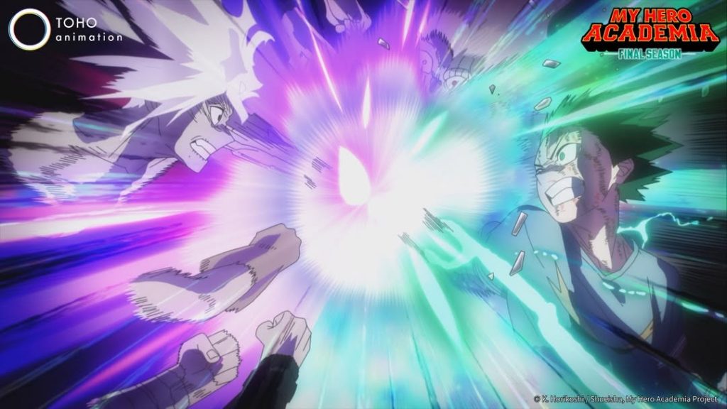 Midoriya e Shigaraki 