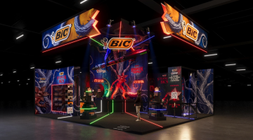CCXP25: BIC recria o Mundo Invertido de Stranger Things em estande temático e apresenta nova collab com a Netflix