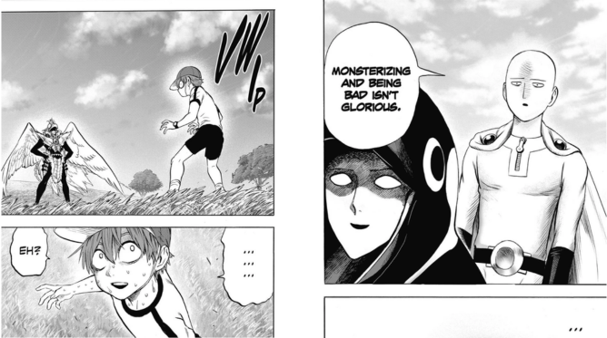 Phoenix Man e Saitama