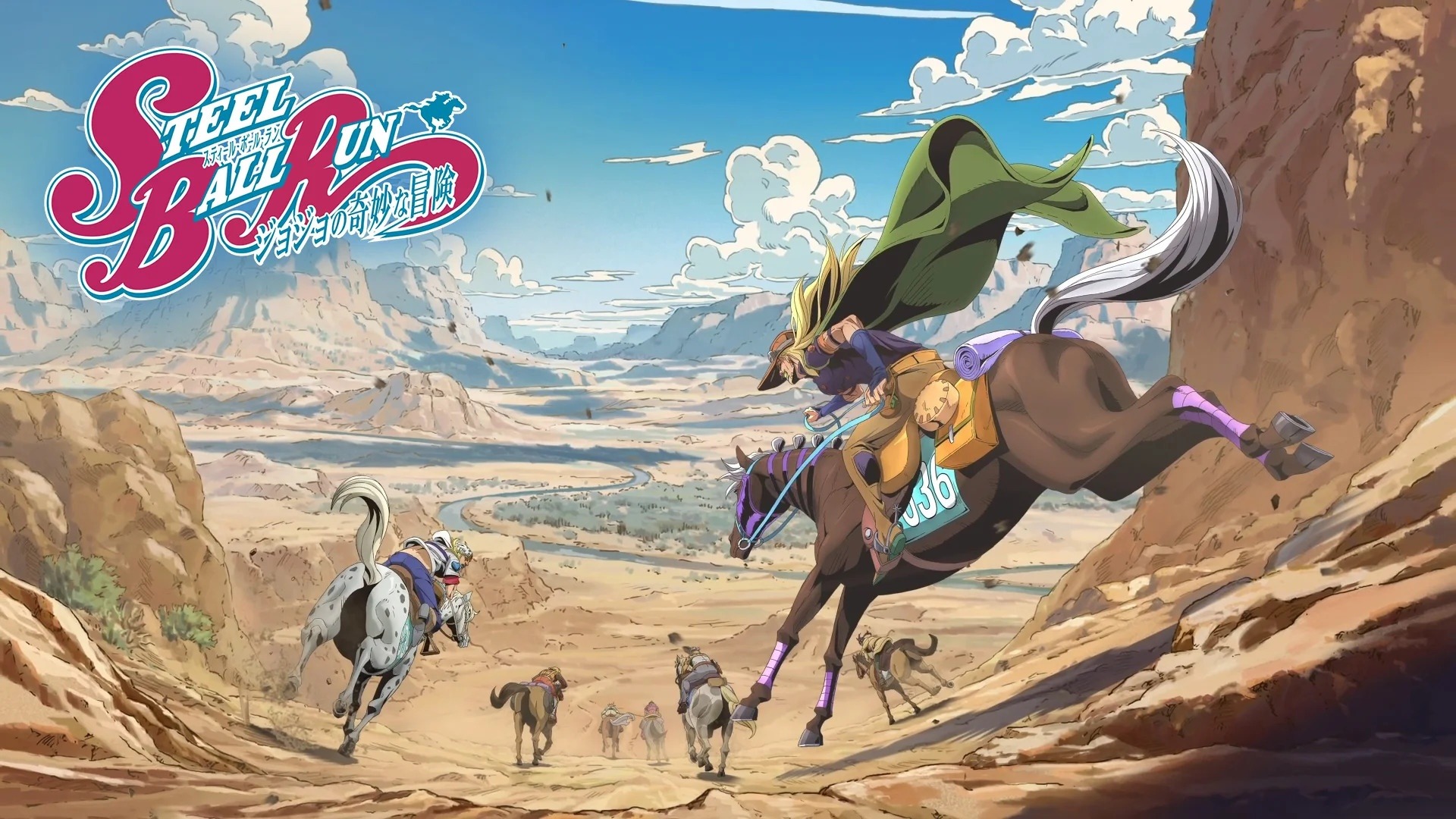 Arigato, Gyro! Netflix confirma exclusividade de JoJo’s Bizarre Adventure: Steel Ball Run