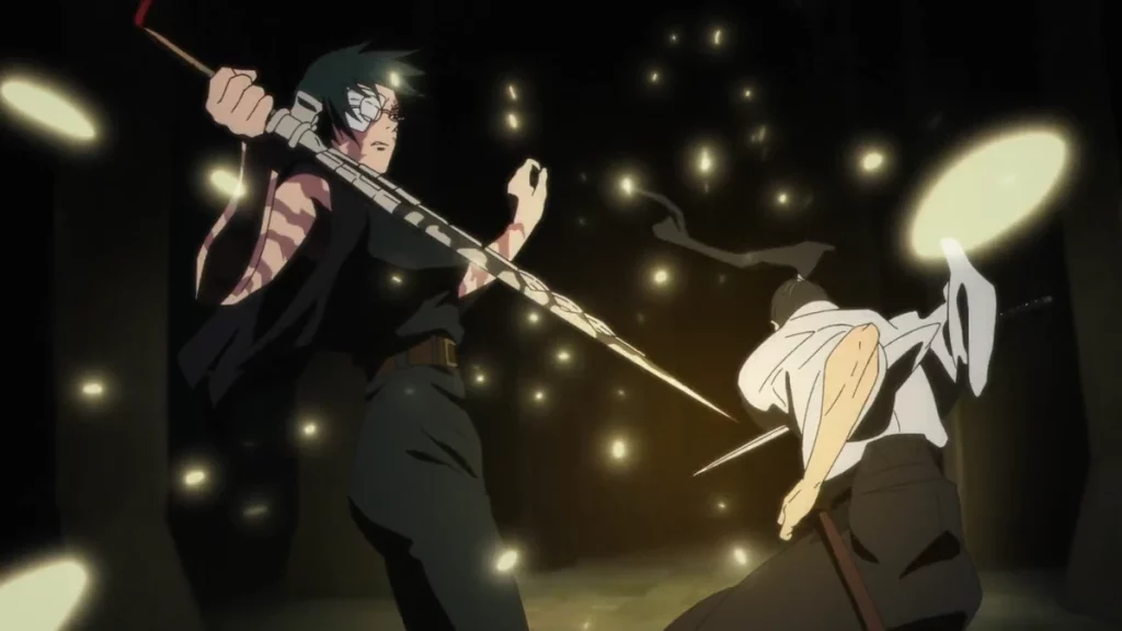 Maki brigando com Ogi