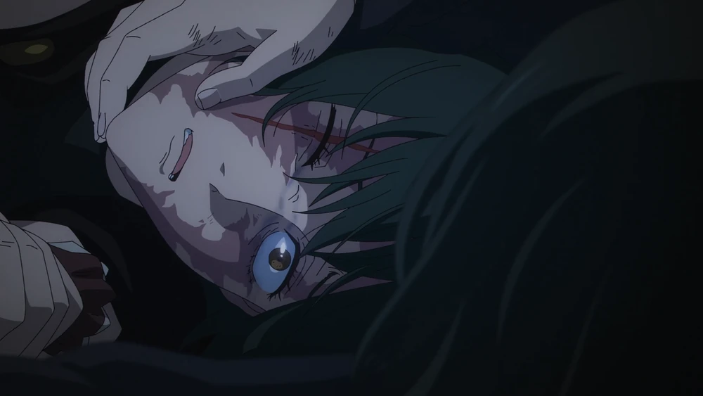 Maki chorando pela Mai