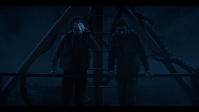 Mike e Will em Stranger Things