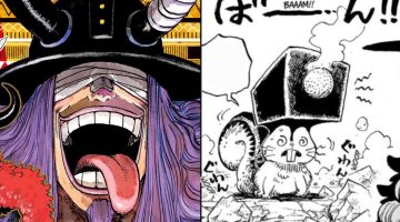 Uma das armas mais poderosas de One Piece é um esquilo fofoqueiro! É ridículo e uma quebra de expectativa – e por isso é genial! 