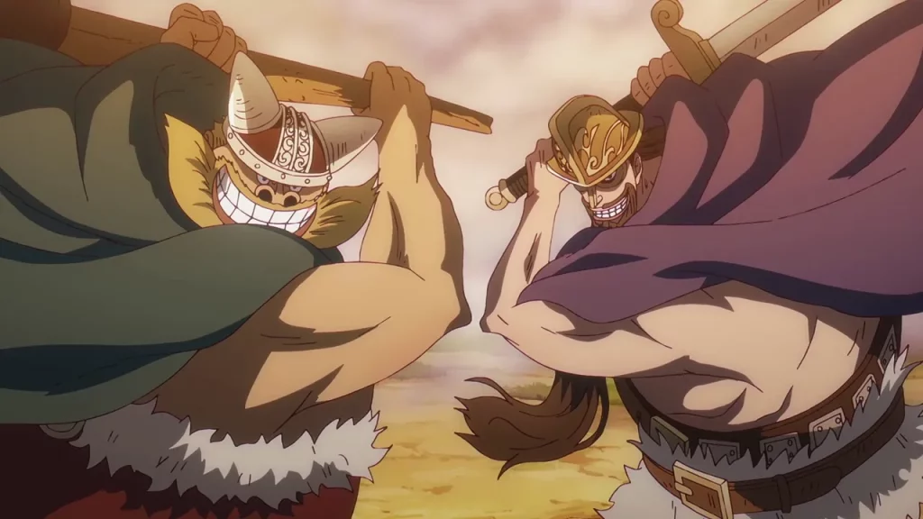 Dorry e Brogy com seu ataque combinado