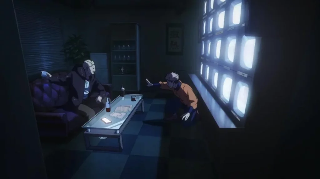 Hakari duvidando do Itadori