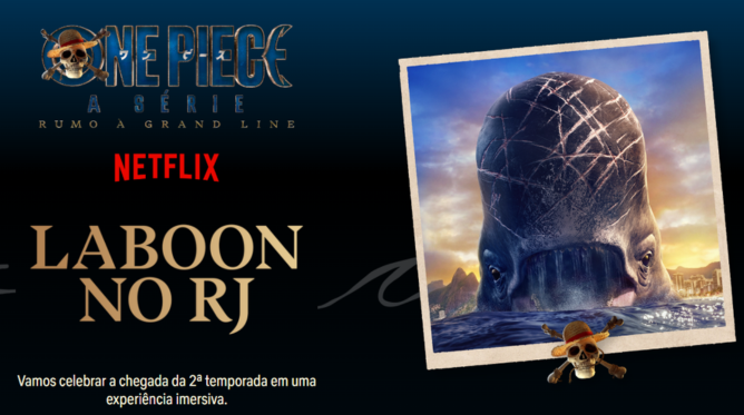 divulgação da ativação da Laboon da netflix