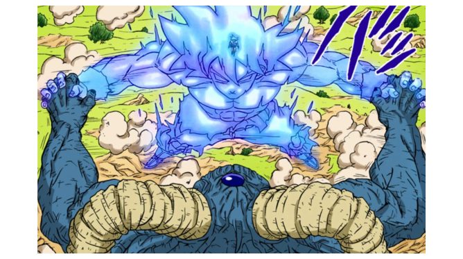 Goku com "susanoo" do instinto superior
