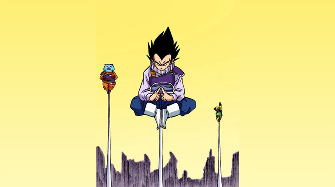 Vegeta em Yardrat