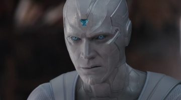 VisionQuest: bonecos Funko detalham Visão e Ultron em duas formas