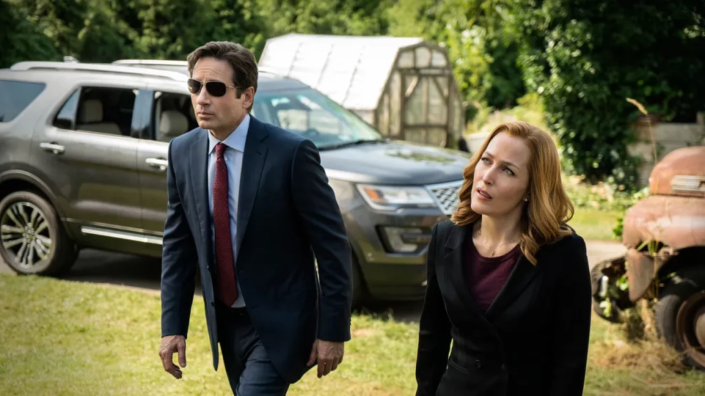 Fox Mulder e Dana Scully, protagonistas de Arquivo X