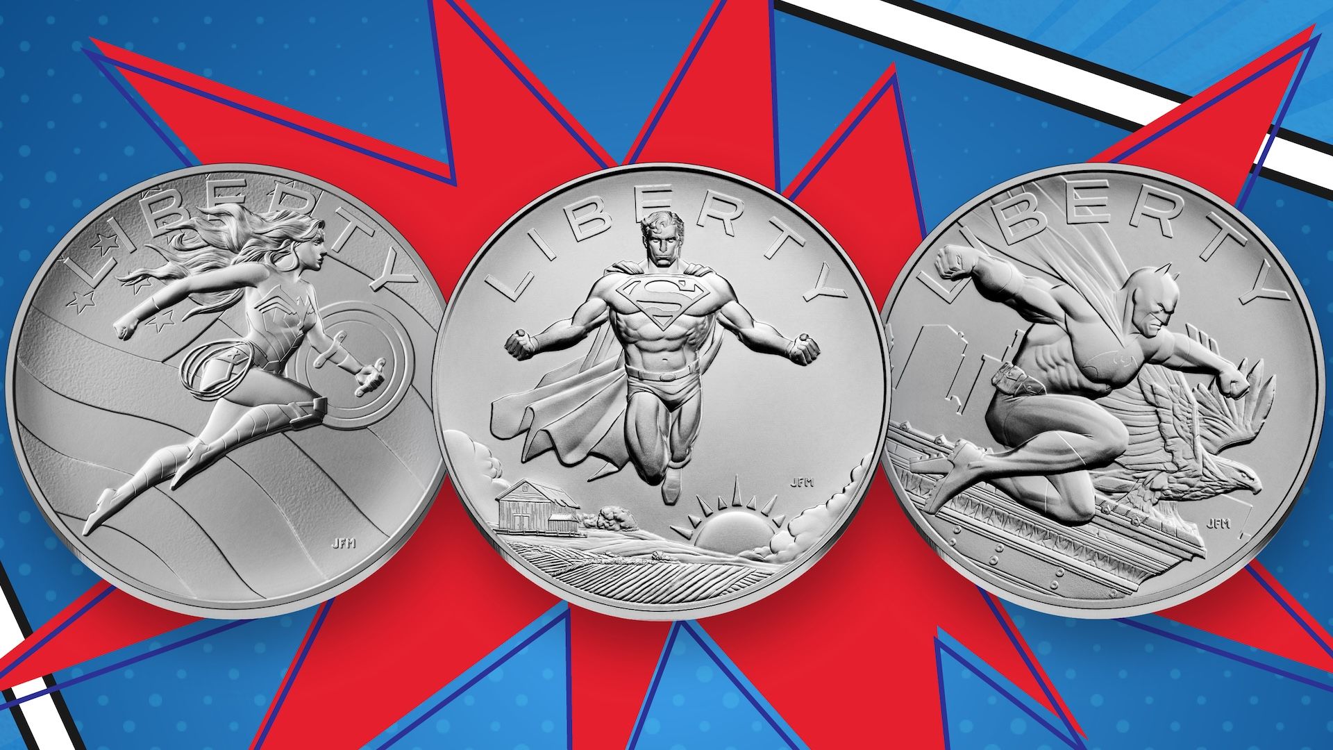 DC Comics e Casa da Moeda dos EUA fecham parceria inédita