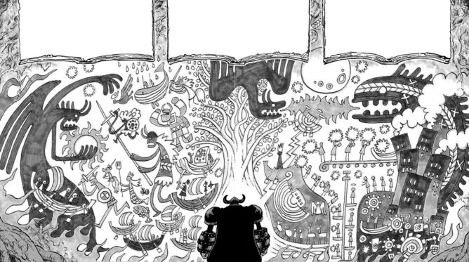 mural de harley one piece