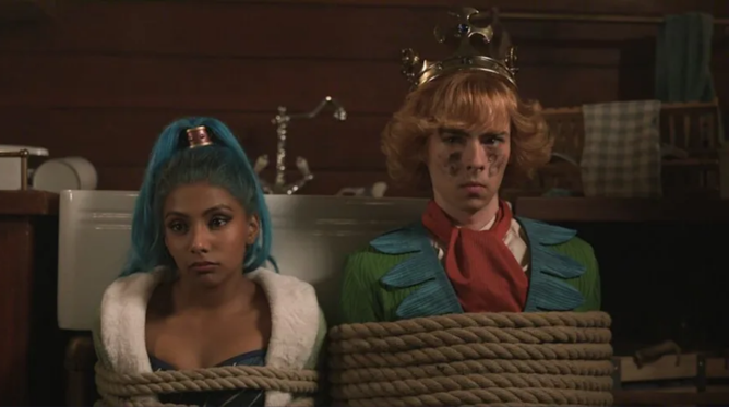 Vivi e Mr. 9 presos na série de One Piece