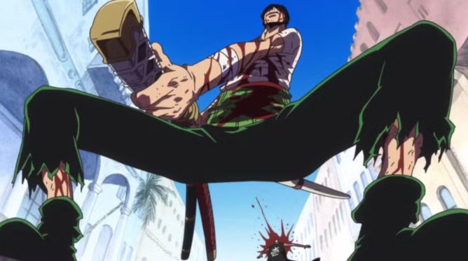 Zoro cortndo daz bones