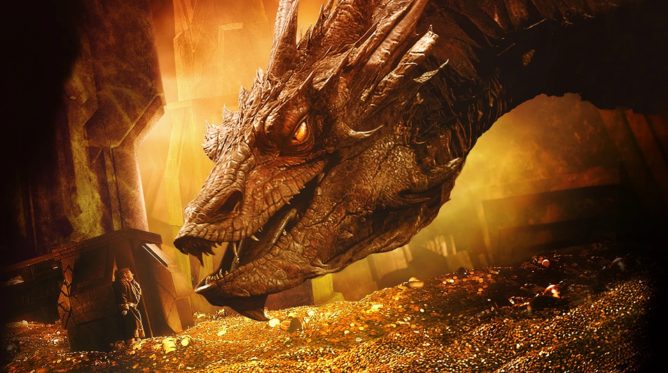 Smaug em hobbit