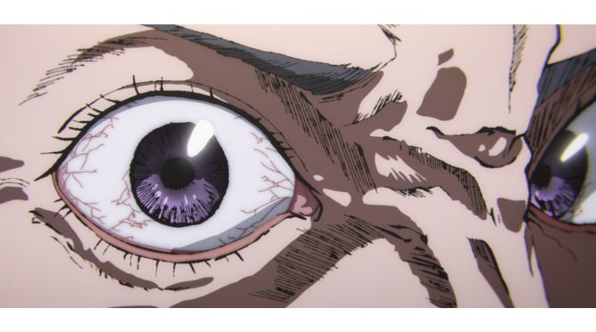 olhar sinistro do Keita contra Higuruma